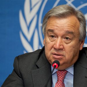 La UNC otorgará un Honoris Causa a António Guterres, Secretario General de la ONU
