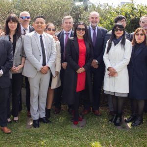 Jueces peruanos visitaron el Poder Judicial porteño