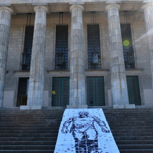 Homenaje de La Cámpora a Néstor en las sedes de la UBA