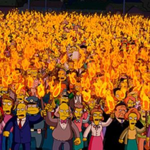 Universitarios marchan con antorchas a Plaza de Mayo